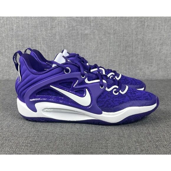 Nike KD15 TB Promo Court Purple White DX6648 500 Men's Size 10 - Picture 3 of 10